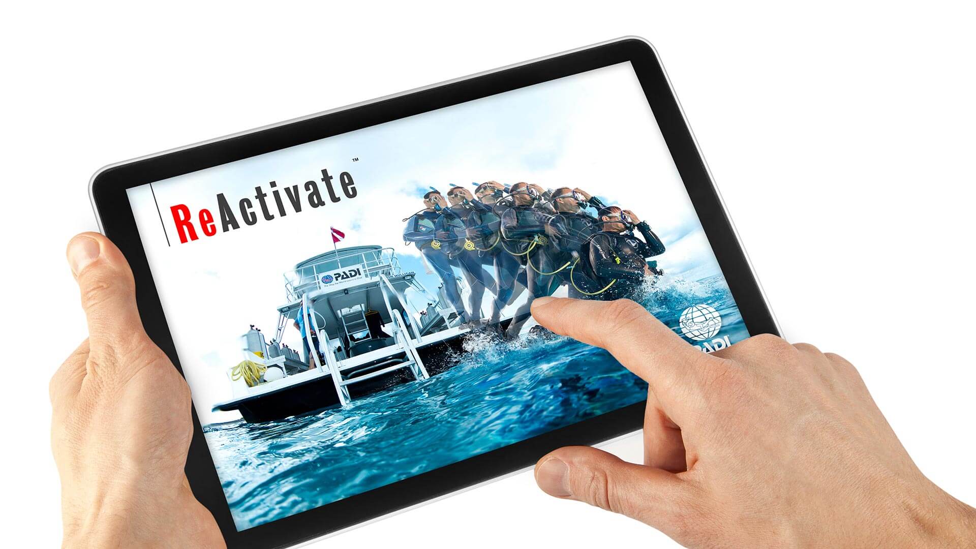 Интерактивное пособие PADI ReActivate eLearning • Дайвинг-клуб 
